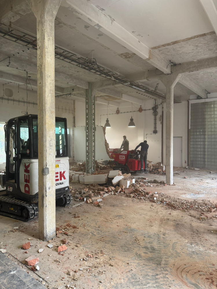 Praha Holešovice - rekonstrukce