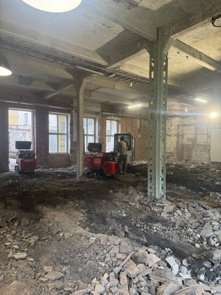 Praha Holešovice - rekonstrukce